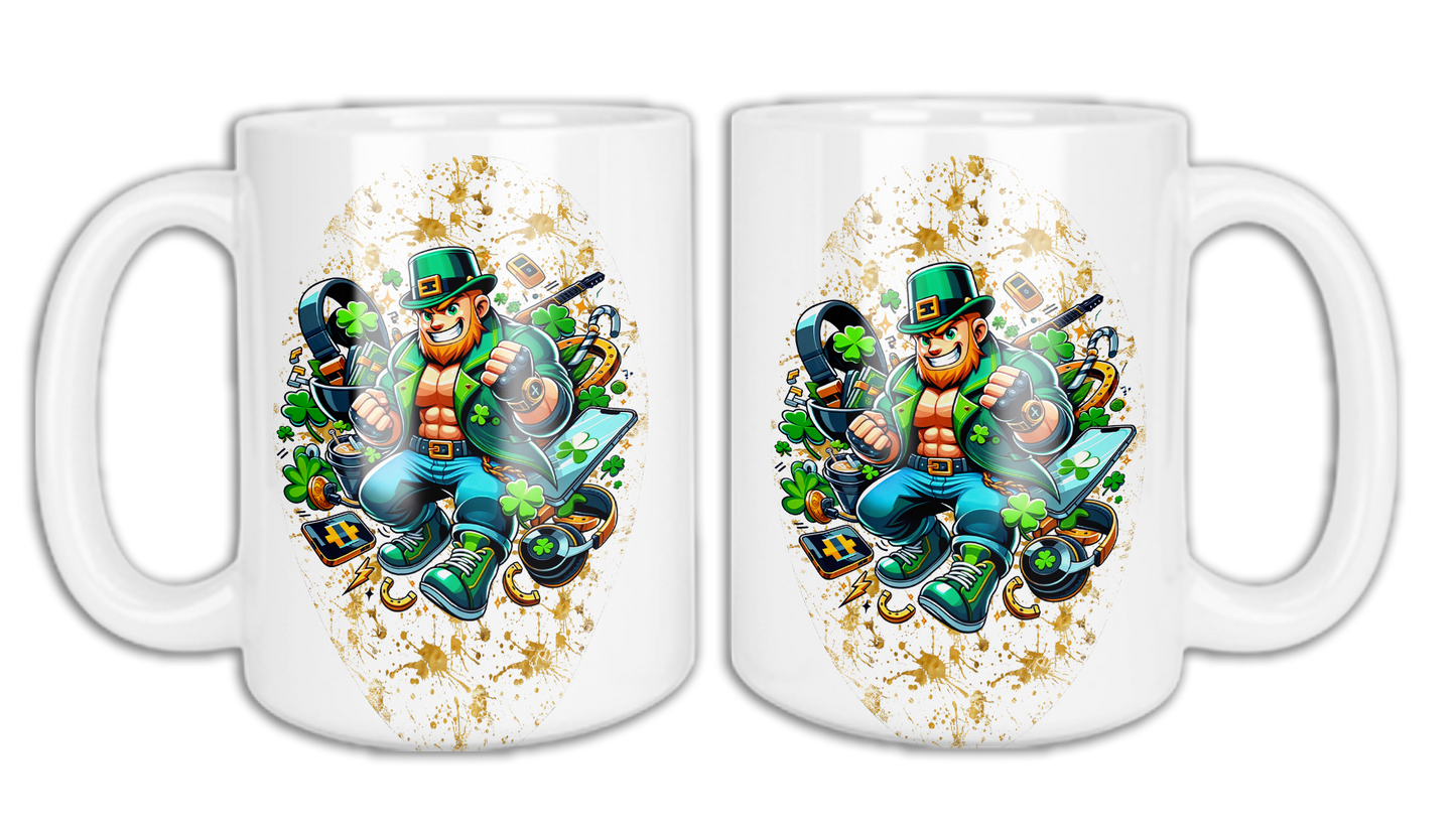 🍀"Fighting Irish" St. Patrick's Day Graphic Mug🍀