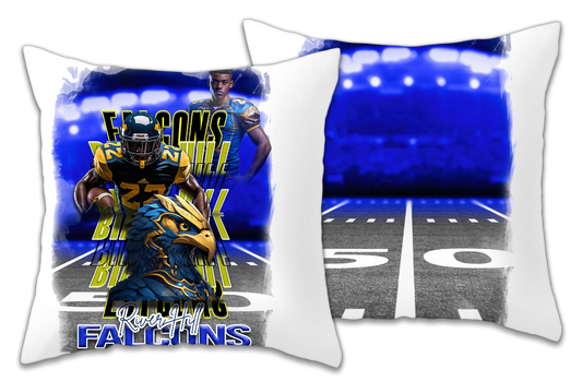 🎉Custom Trendy Mascot Graphic Football Pillow🎉