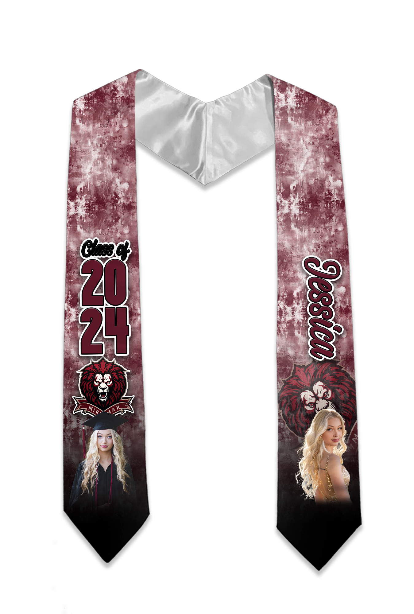 🔥Custom Class Of 2024 Graduation Stole - Collection #1🔥