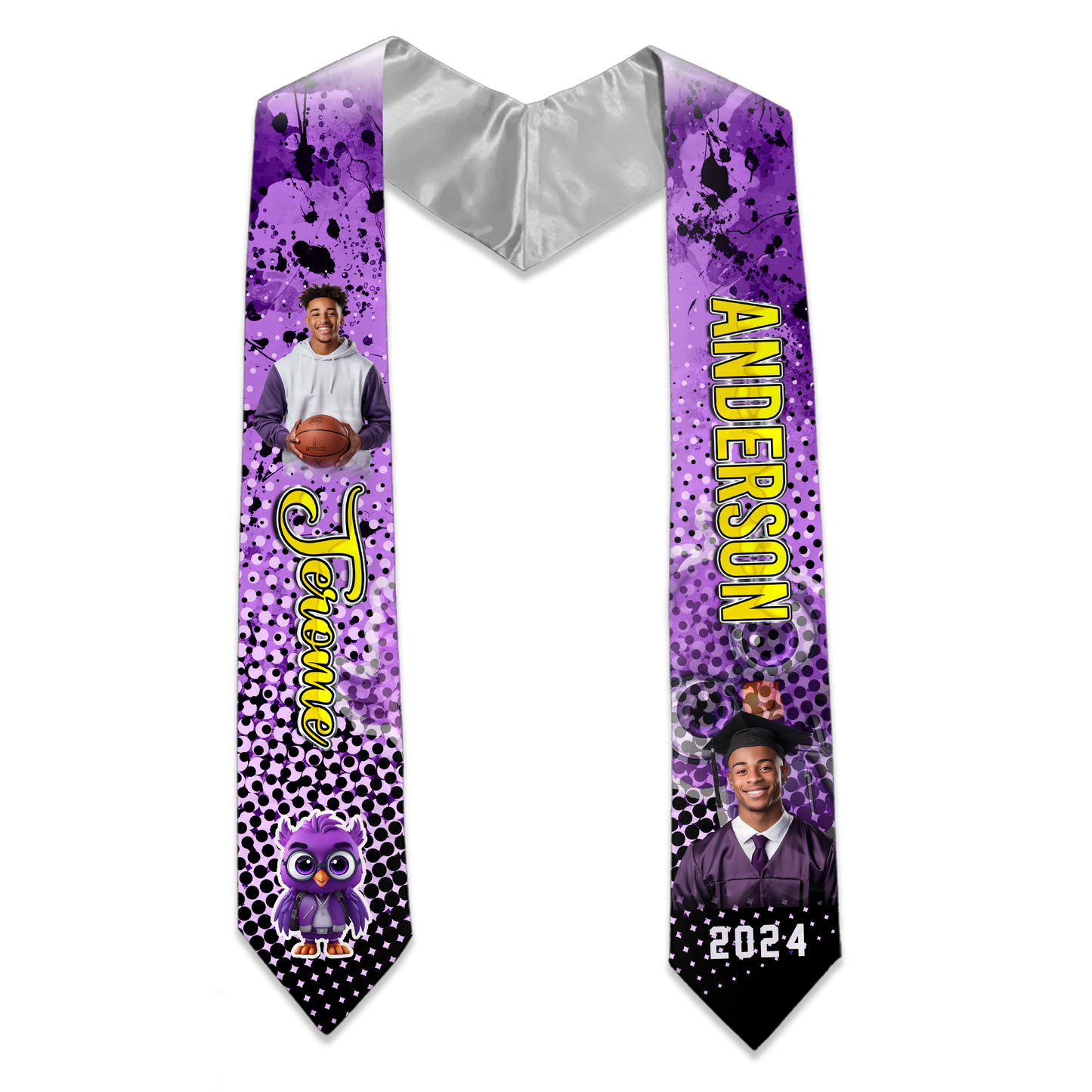 🔥Custom Class Of 2024 Graduation Stole - Collection #1🔥