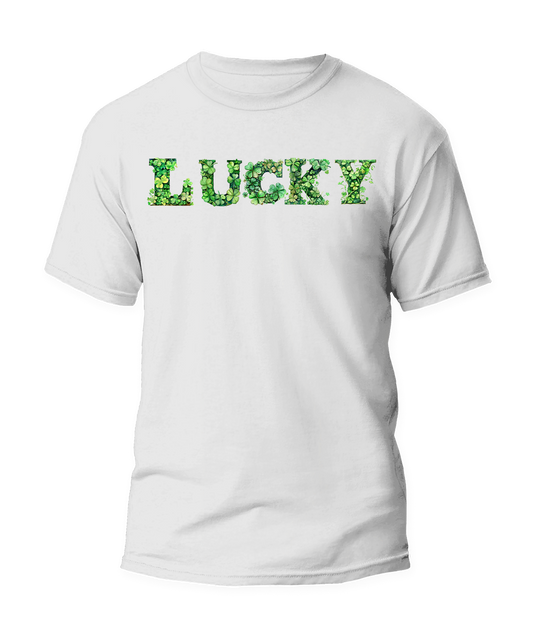 🍀 "LUCKY" St. Patrick's Day Graphic T-Shirt🍀