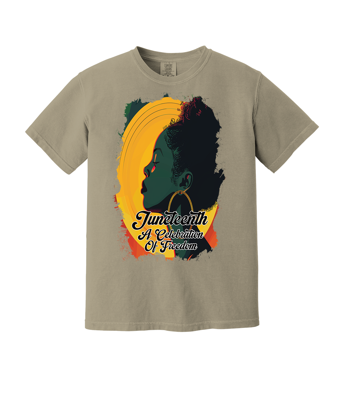 🔥Juneteenth "A Celebration Of Freedom" Comfort Colors T-Shirt🔥