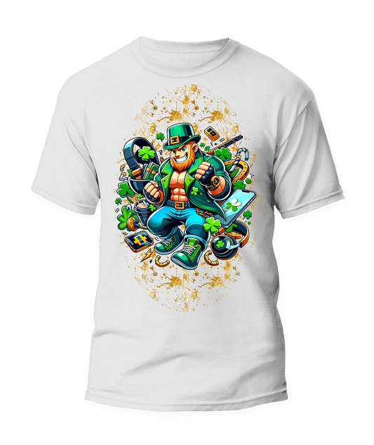 🍀"Fighting Irish" St. Patrick's Day Graphic T-Shirt🍀