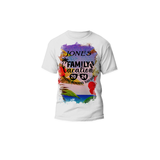 Personalized Family Vacation T-Shirt | Adult and Youth Sizes