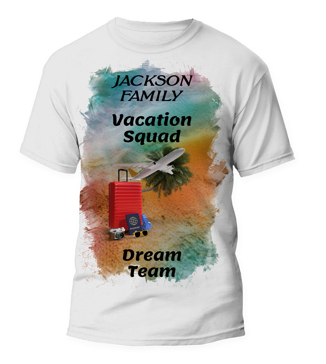 Personalized "Vacation Squad" T-Shirt | Adult and Youth Sizes