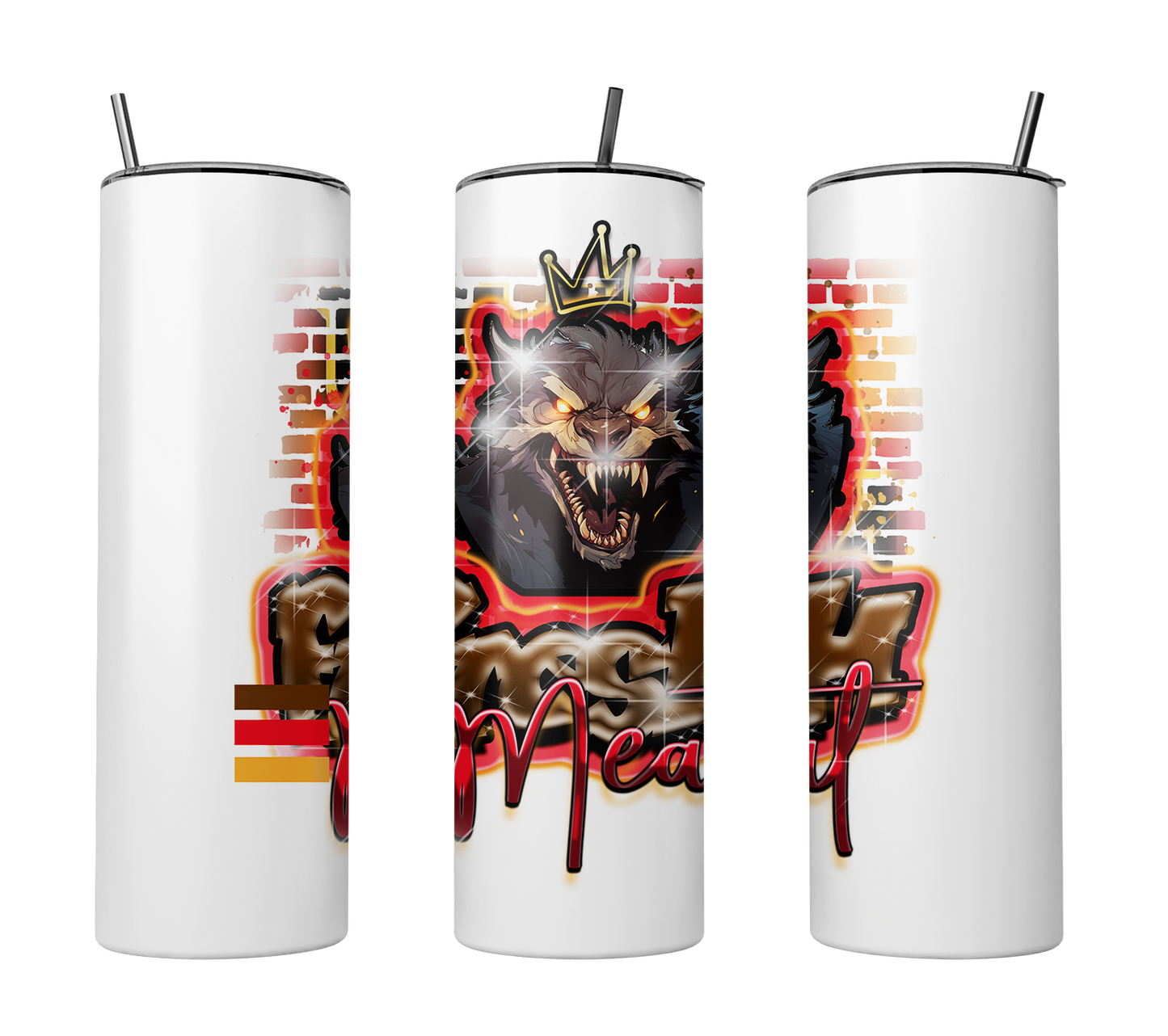 "Fresh Meat" Halloween Graphic 20 0z Tumbler