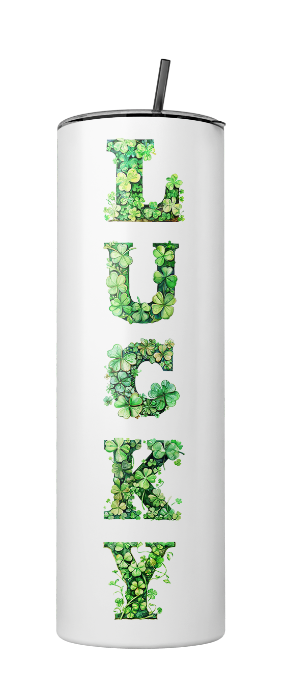 "LUCKY" St. Patrick's Day 20 oz Tumbler