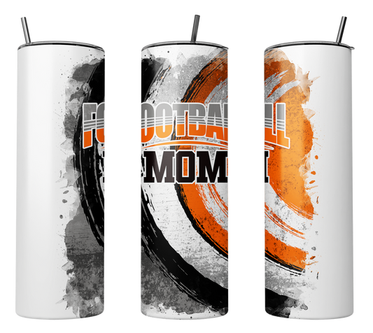 🎉Custom Football Mom Graphic 20 oz. Tumbler 🎉