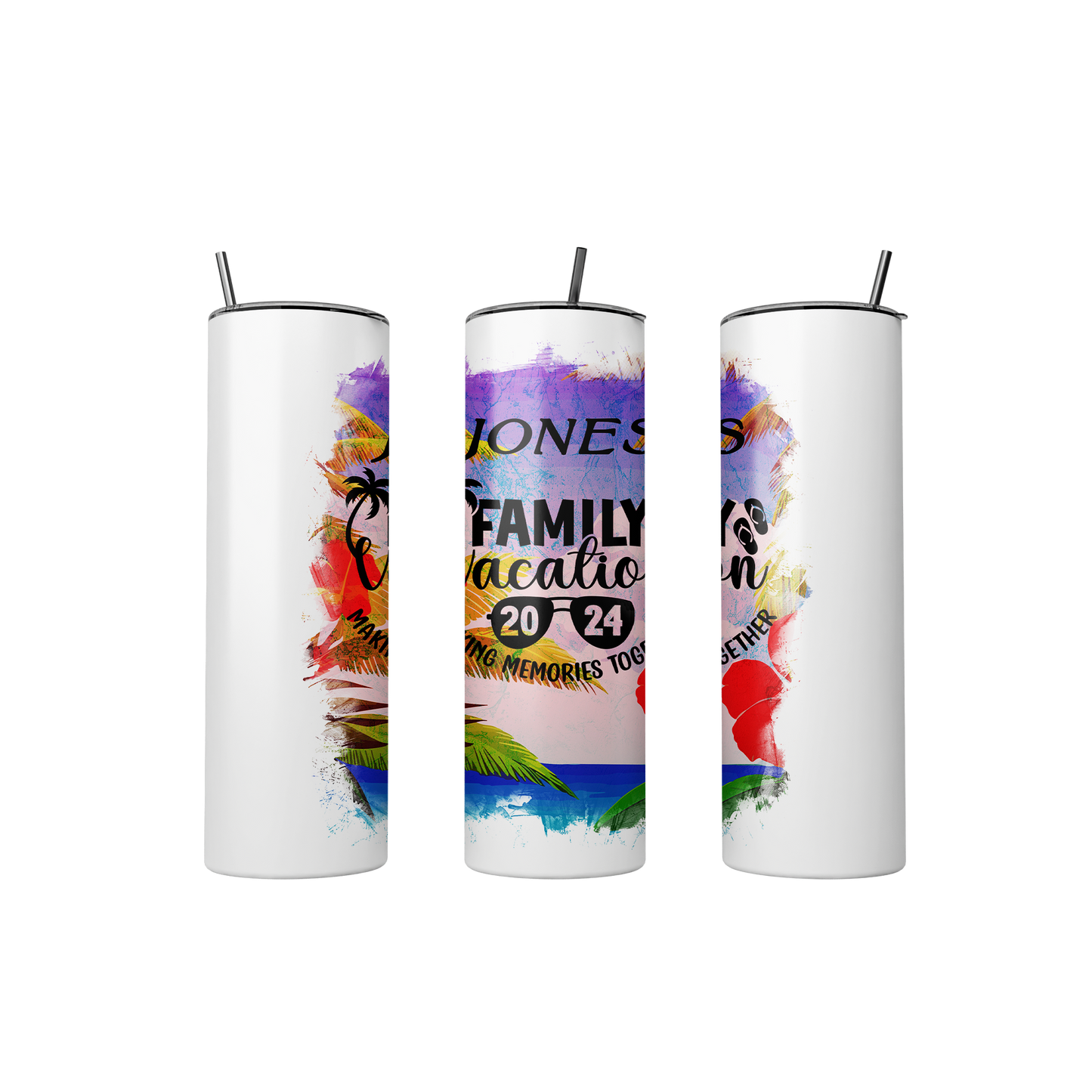 Personalized Family Vacation 20 oz.Tumbler