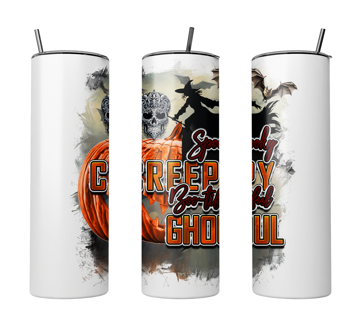 "Creepy Ghoul" Halloween Graphic 20 0z Tumbler