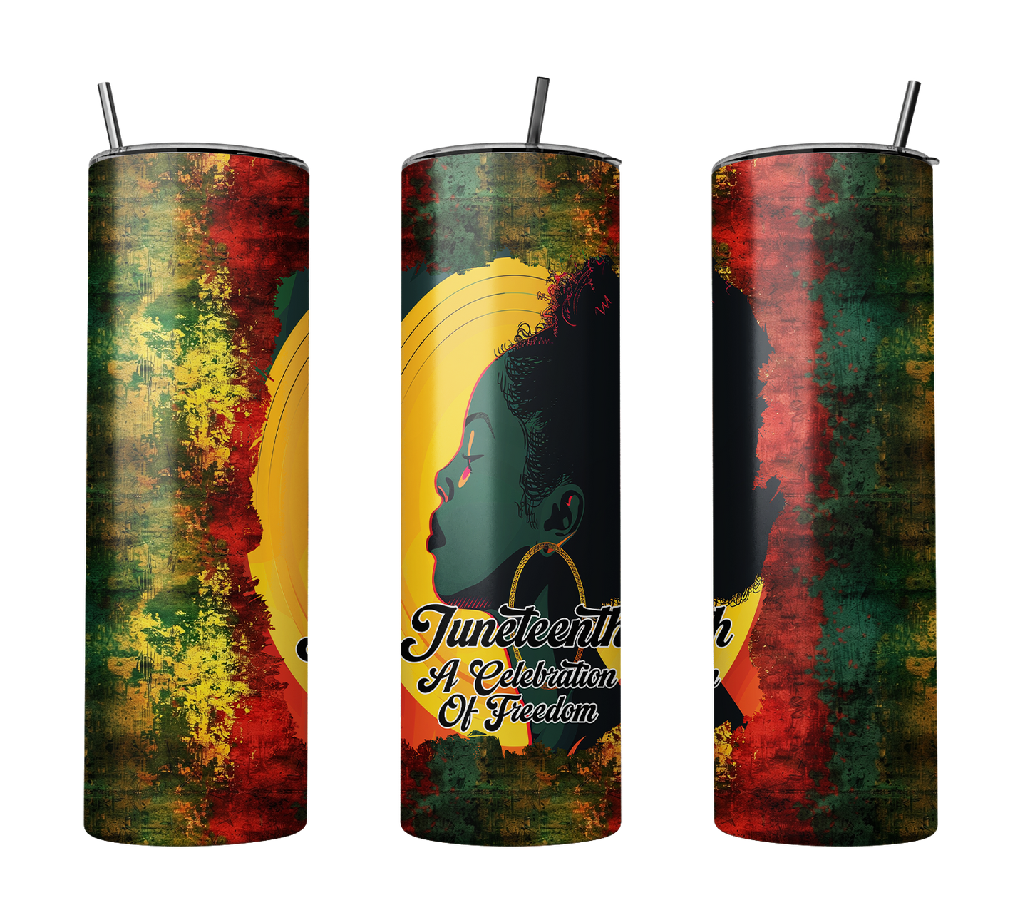 Juneteenth "A Celebration Of Freedom" Tumbler