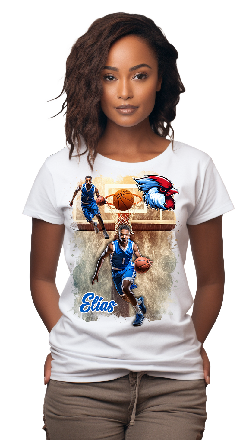 🎉Personalized "Basketball Mom" Graphic T-Shirt - For You and Your Family🎉