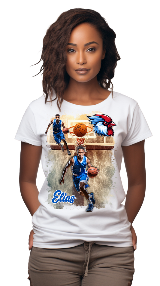 🎉Personalized "Basketball Mom" Graphic T-Shirt - For You and Your Family🎉