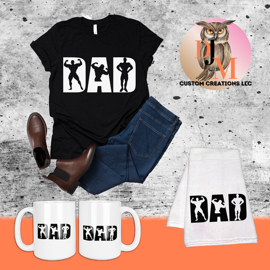 Dad T-Shirt, Hand Towel, Mug, Father's Day Gift, Dad Gift