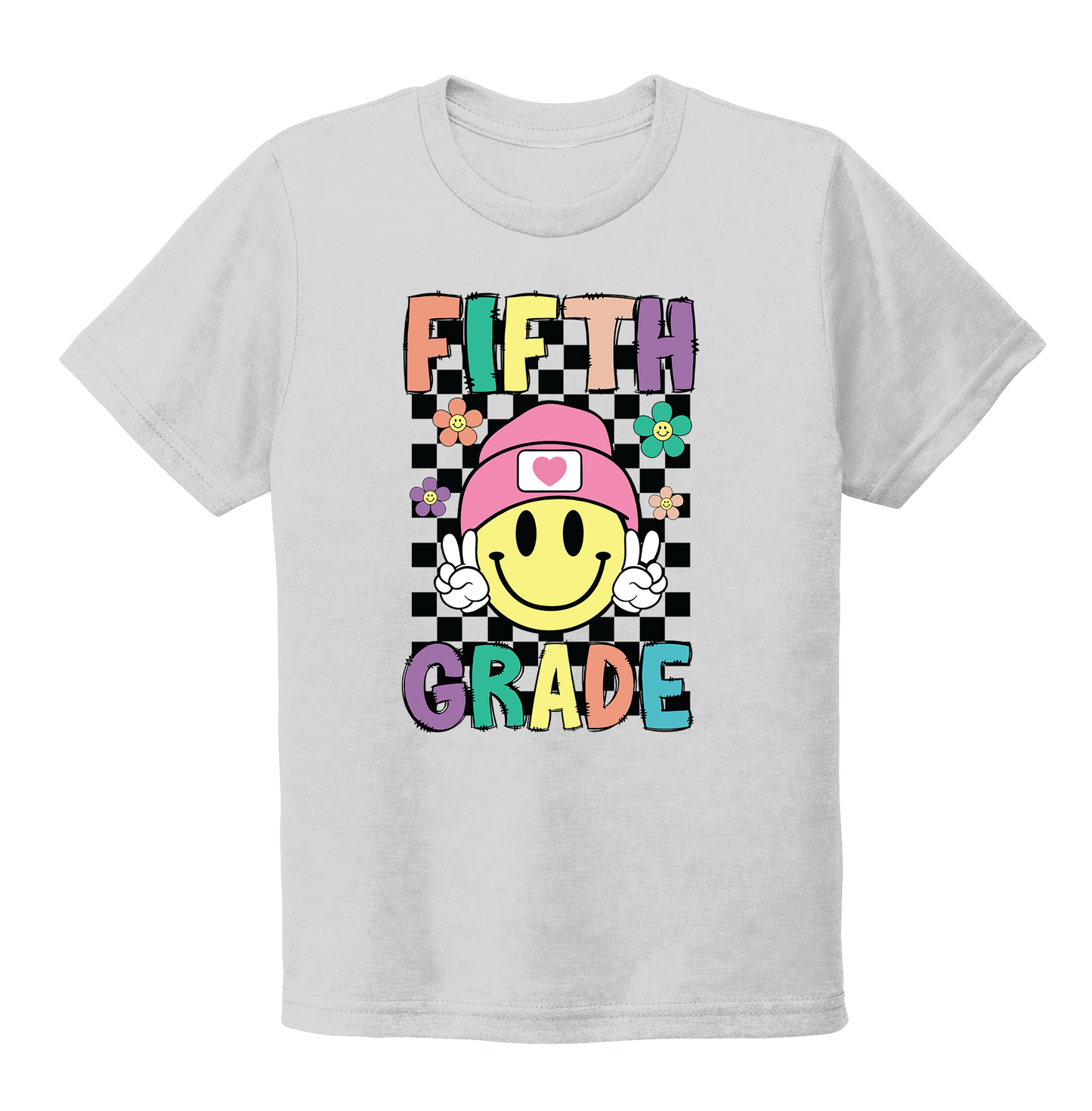 "Fifth Grade" Youth Back To School T-Shirt