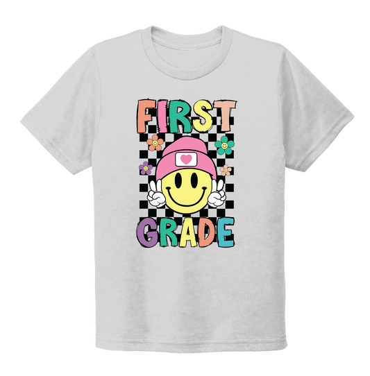 "First Grade" Youth Back To School T-Shirt