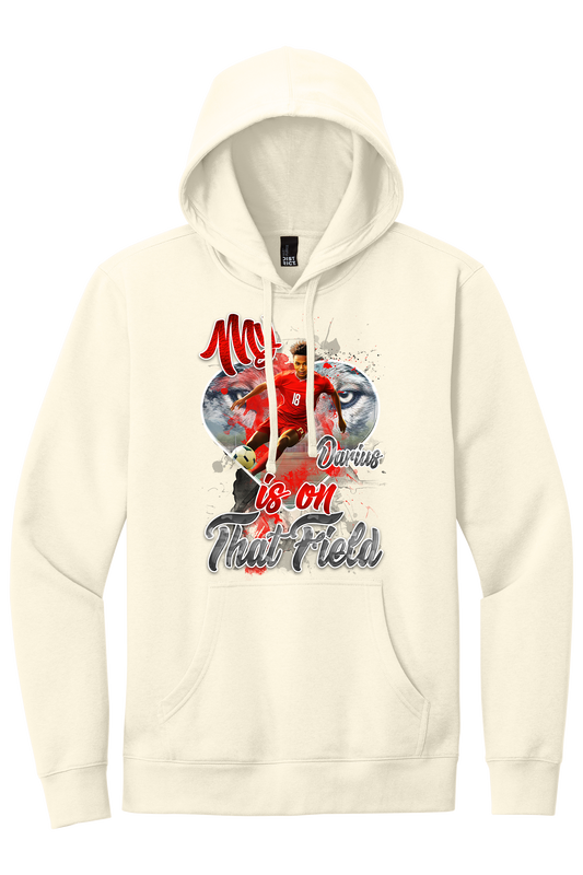 🎉Gardenia Personalized "My Heart Is On That Field" Soccer Hoodie🎉