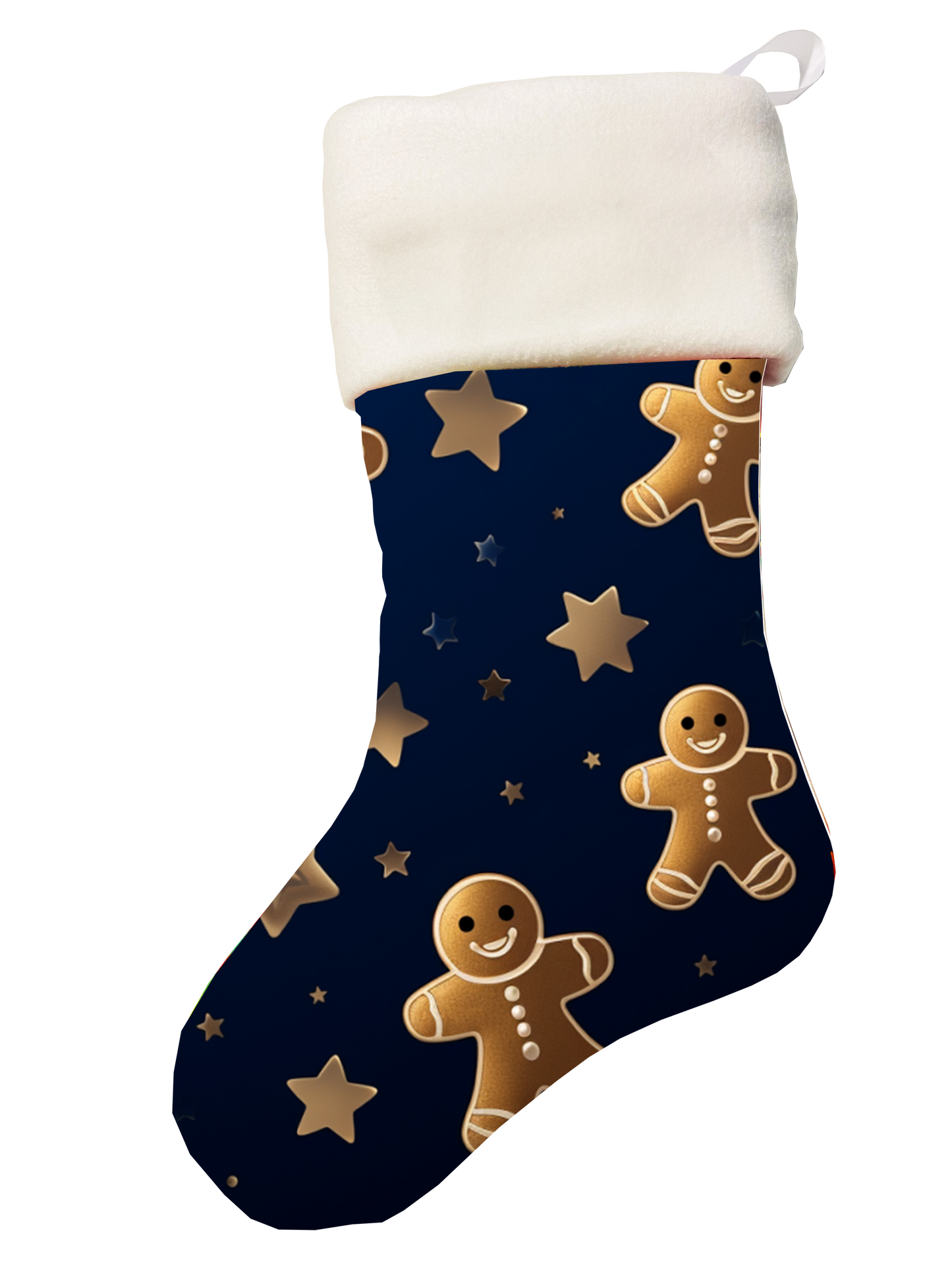 🎉Personalized Gingerbread Man Theme Christmas Stocking🎉