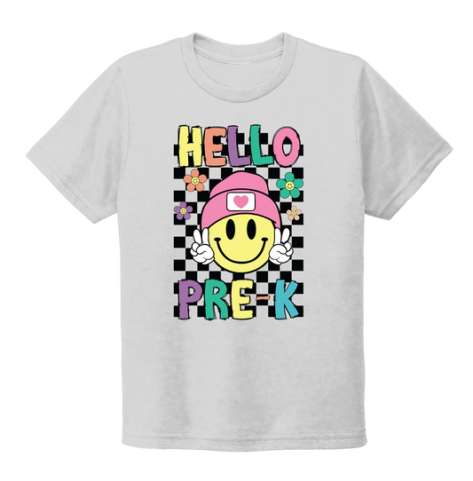 "Hello Pre-K" Youth Back To School T-Shirt