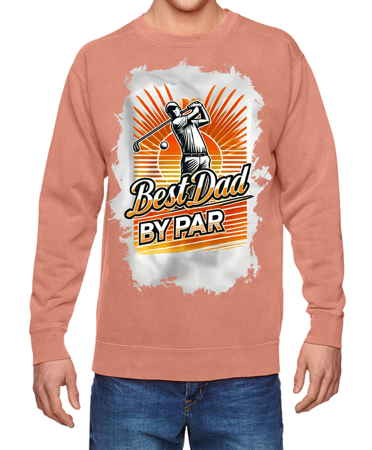 Terracotta "Best Dad By Par" Golf Sweatshirt ⛳