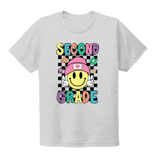 "Second Grade" Youth Back To School T-Shirt