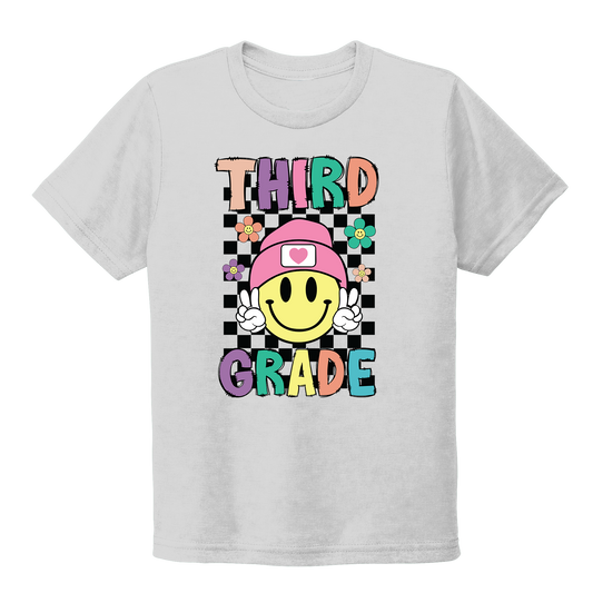 "Third Grade" Youth Back To School T-Shirt