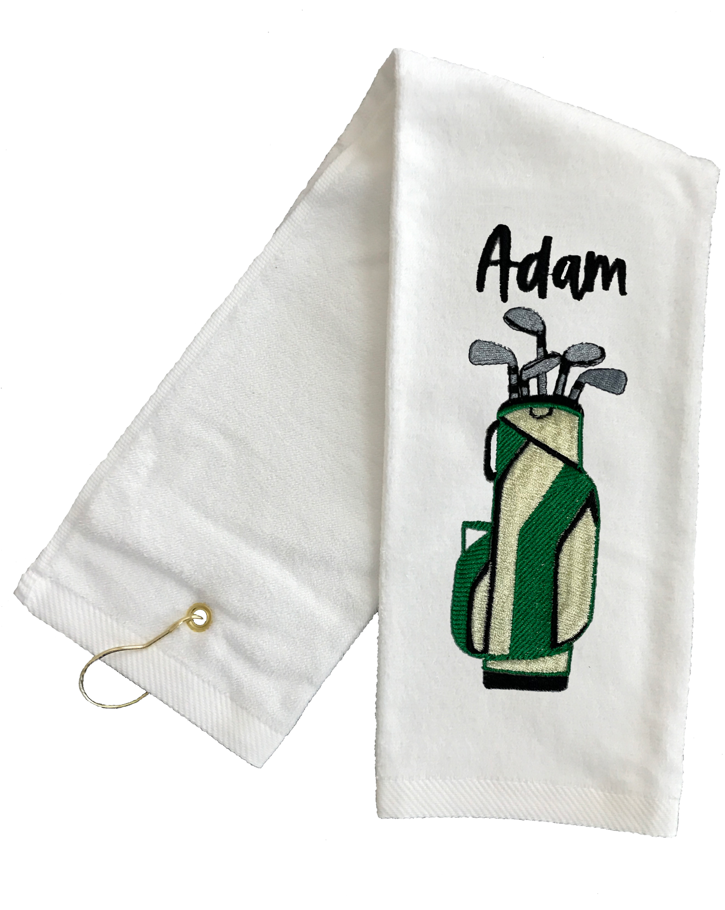 Golf Bag Personalized Embroidered Golf Towel