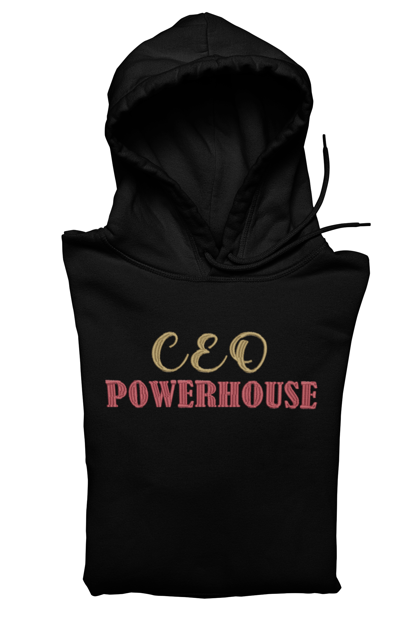 🎉 "CEO Powerhouse" Embroidered Inspirational Hoodie🎉